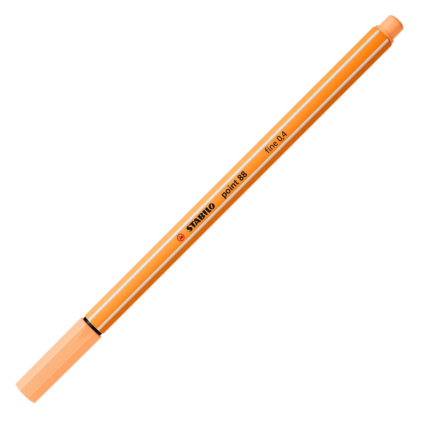 STABILO point 88 fineliner - pastel oranje