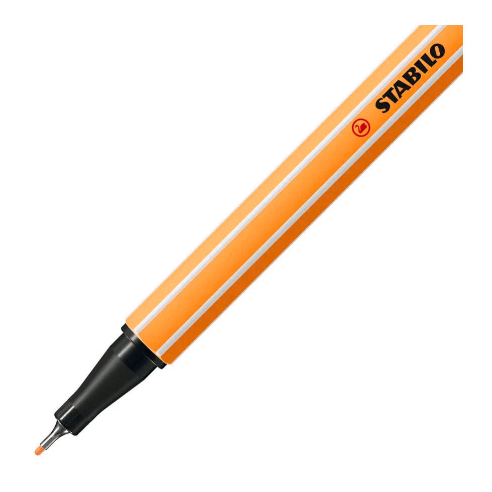 STABILO point 88 fineliner - pastel oranje