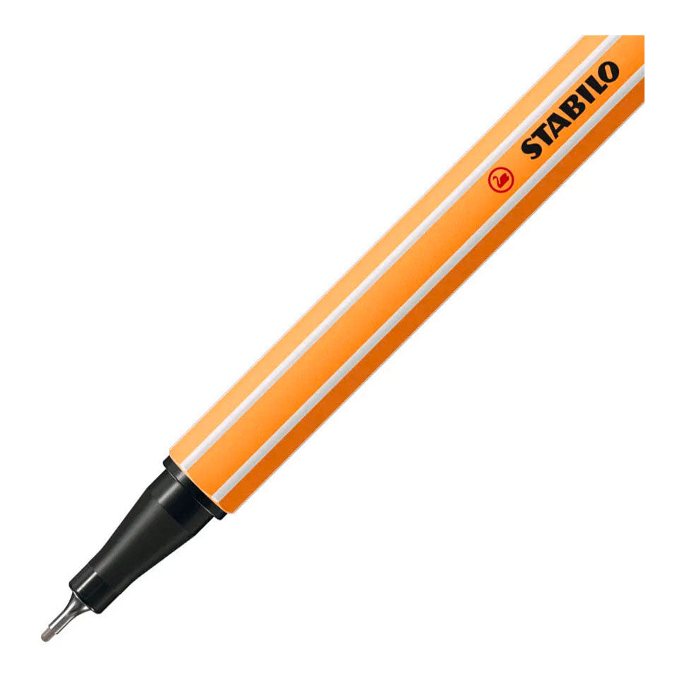 STABILO point 88 fineliner - warm grijs