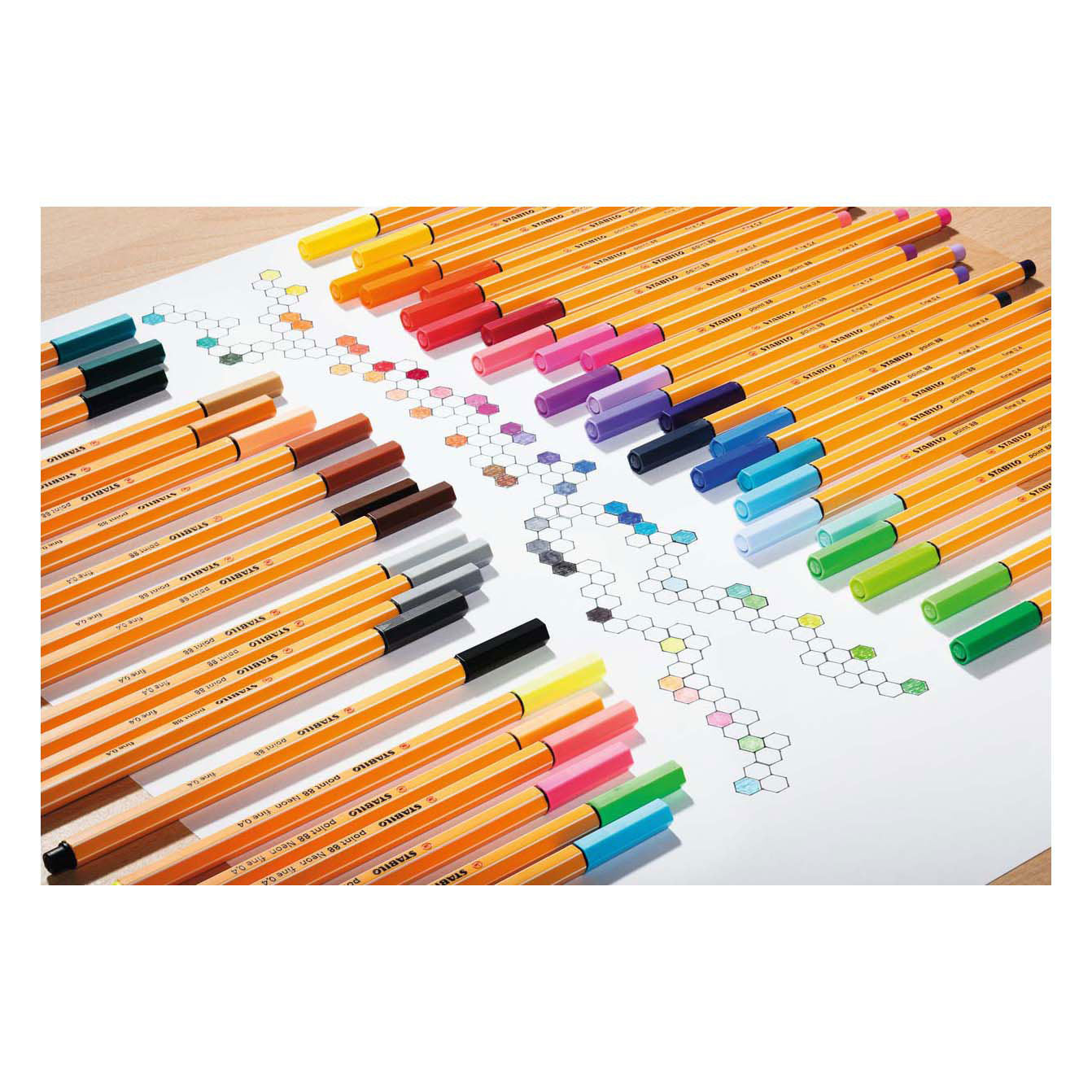 STABILO point 88 - fineliner - lichtgroen (88 33)