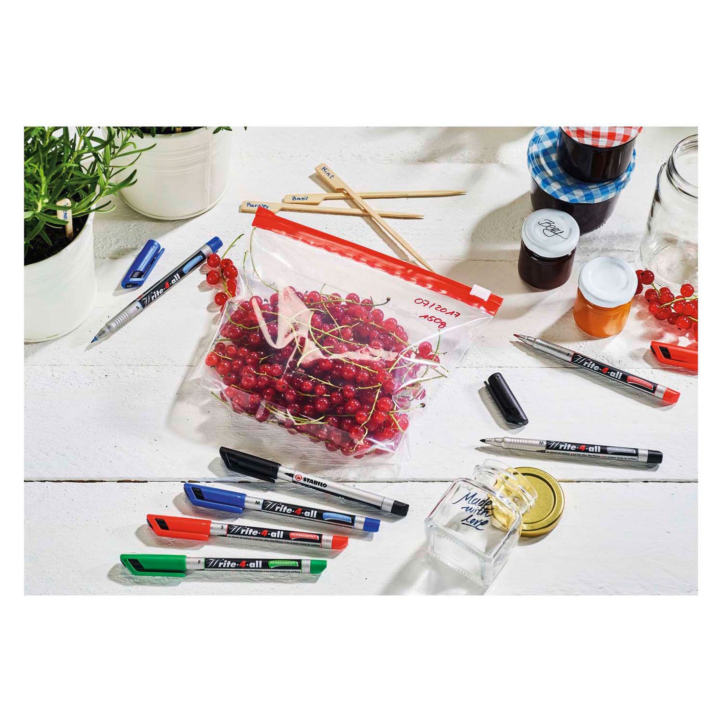 STABILO write-4-all - permanent marker - superfijn - zwart