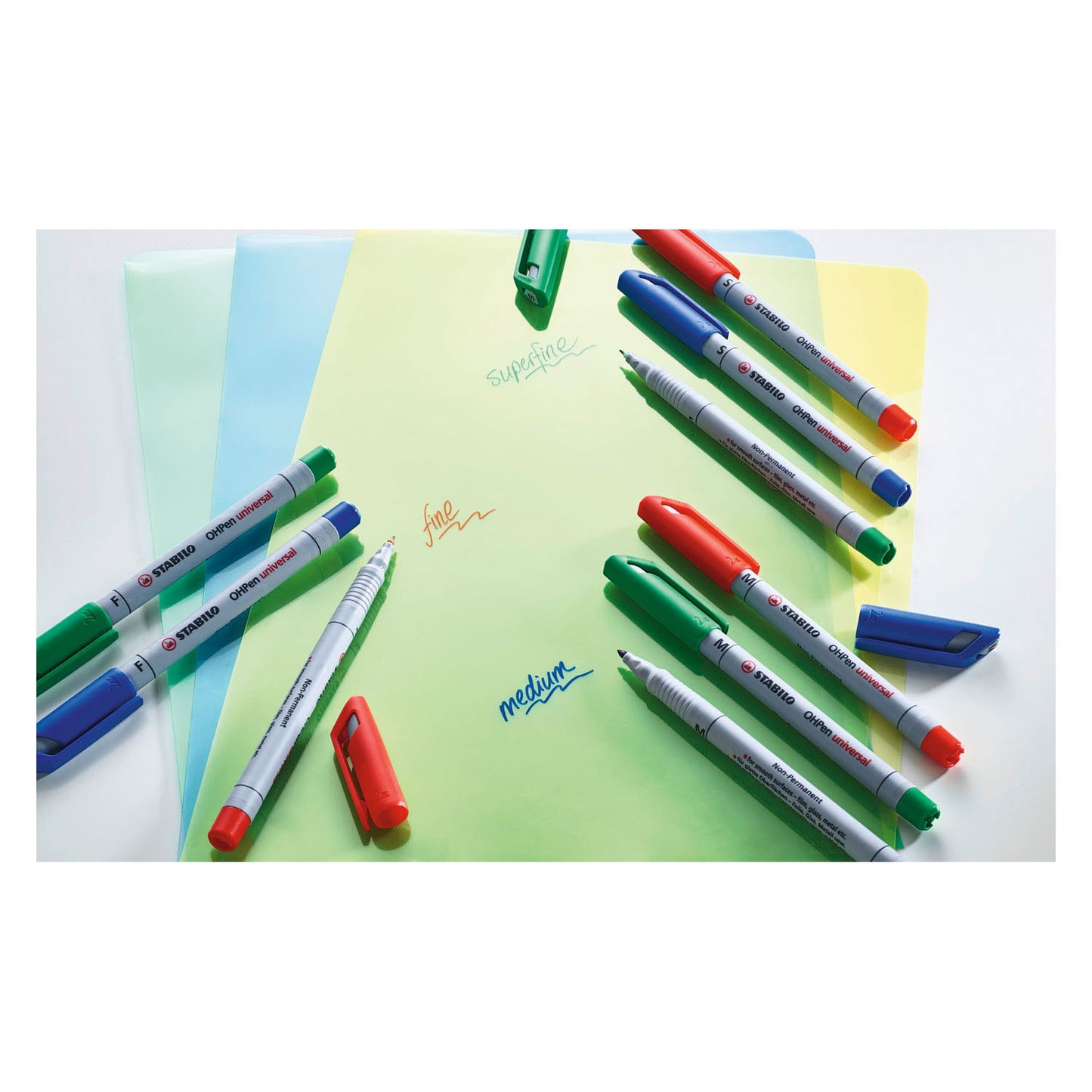 STABILO ohpen universal - non permanent marker - zwart