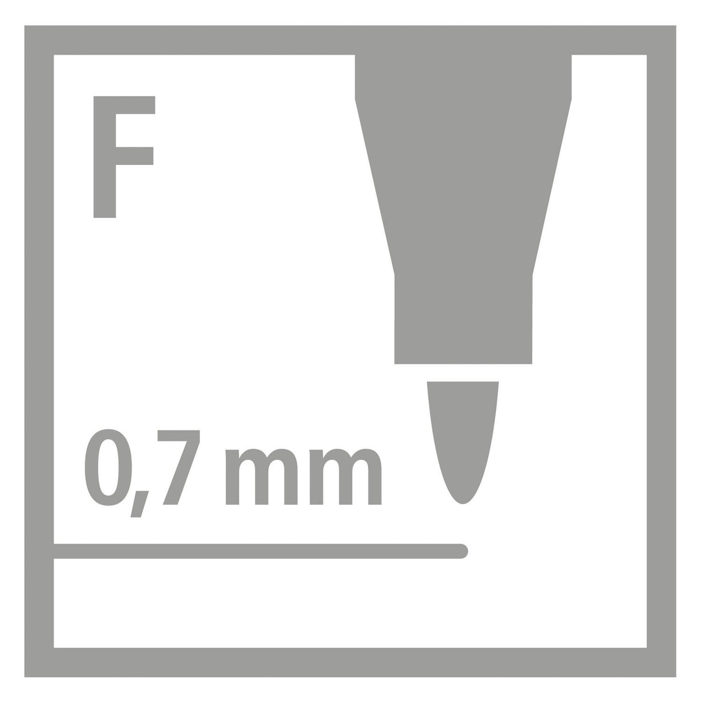STABILO ohpen universal - non permanent marker - zwart