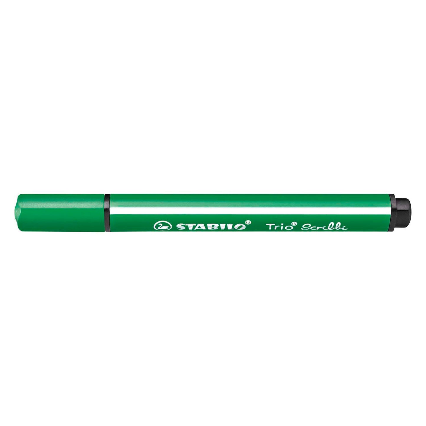 Stabilo trio scribbi - viltstift met meeverende punt - groen