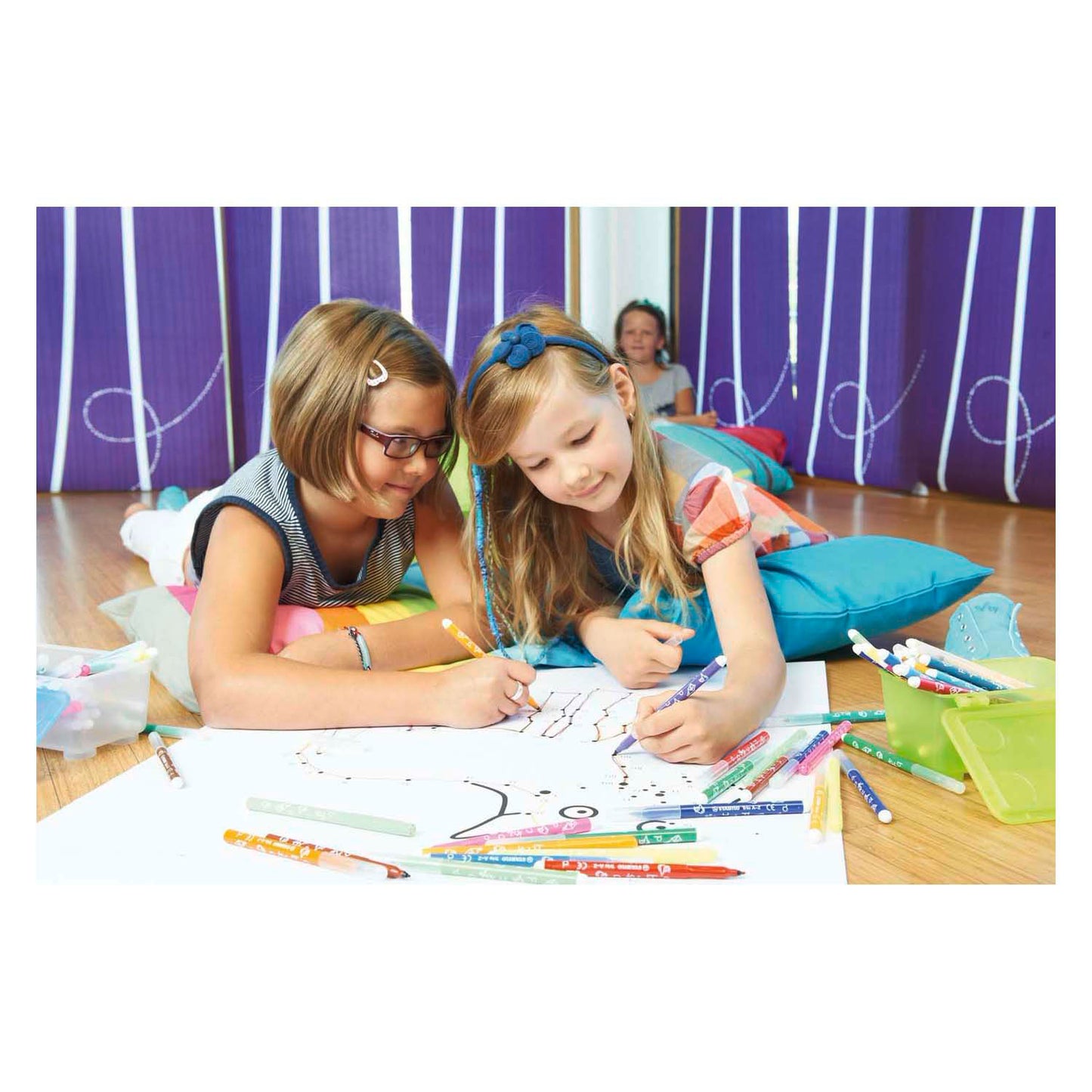 STABILO trio a-z - viltstift - set met 12 stuks
