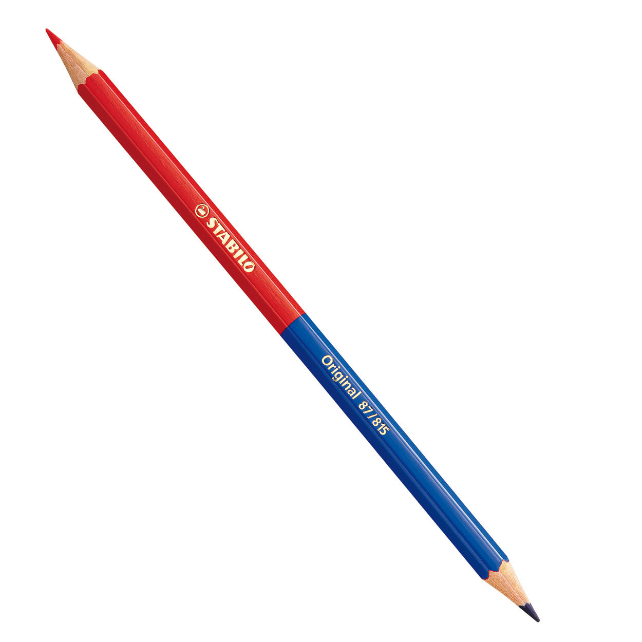 STABILO original - kleurpotlood - half rood-half blauw (87 815)