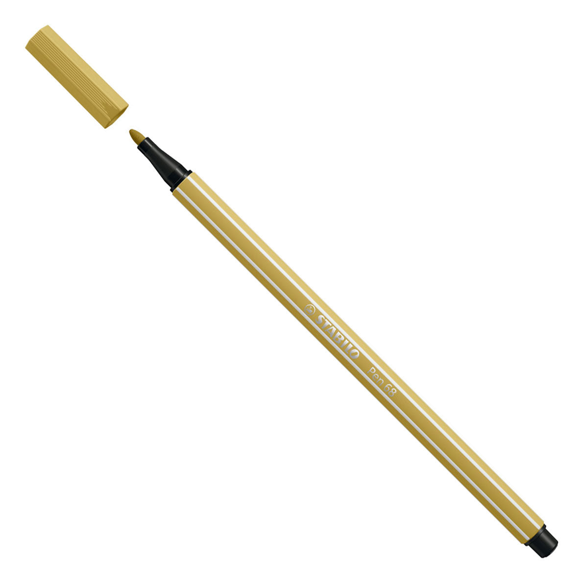 STABILO Viltstift pen 68 66 khaki