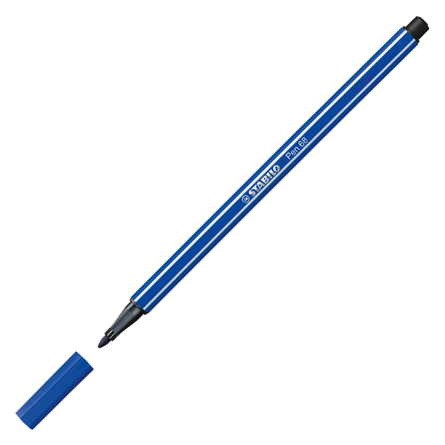 STABILO Viltstift premium pen 68 1 mm blauw
