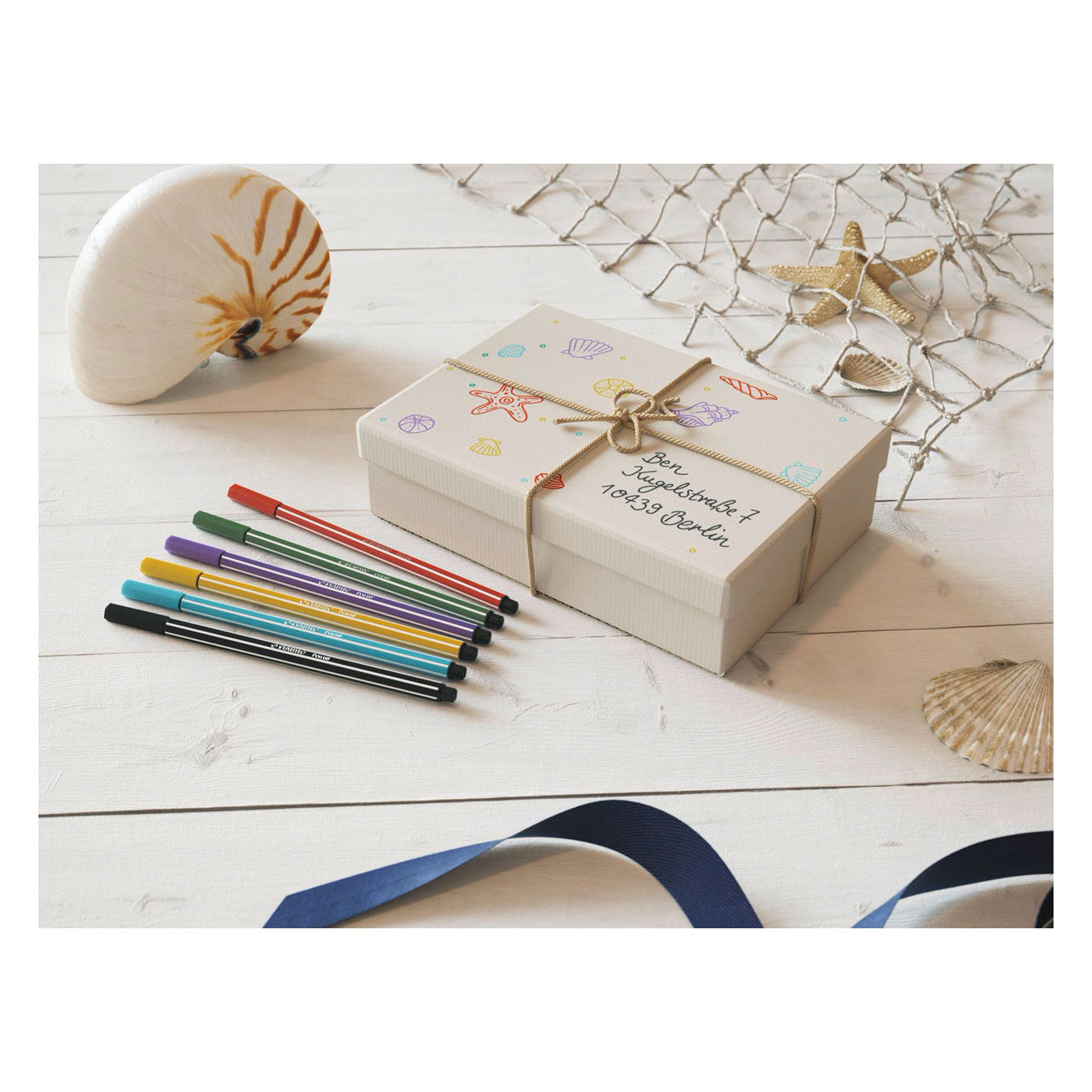Stabilo Viltstift premium pen 68 polypropyleen 1mm groen