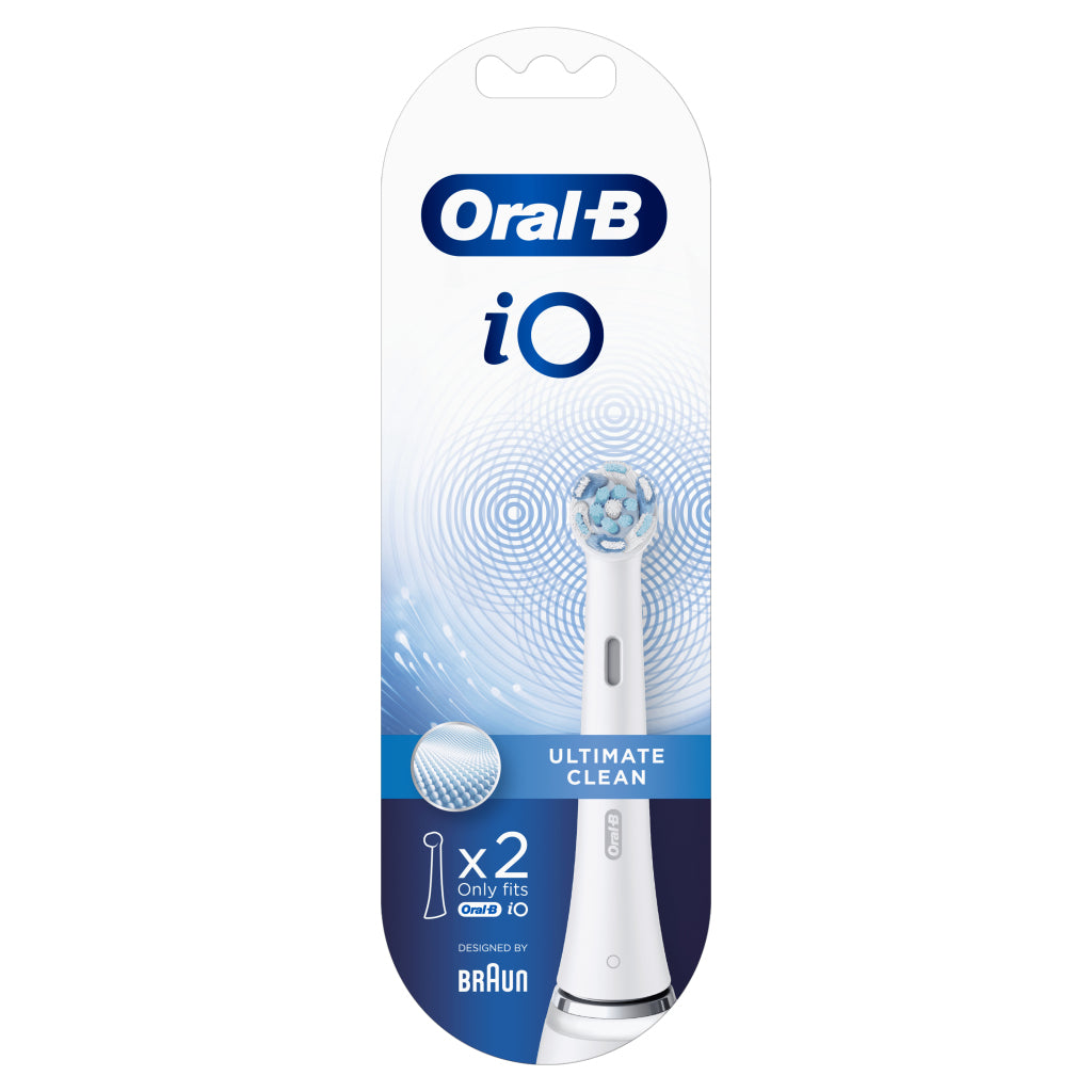 Oral-B io ultimate clean opzetborstels 2 stuks