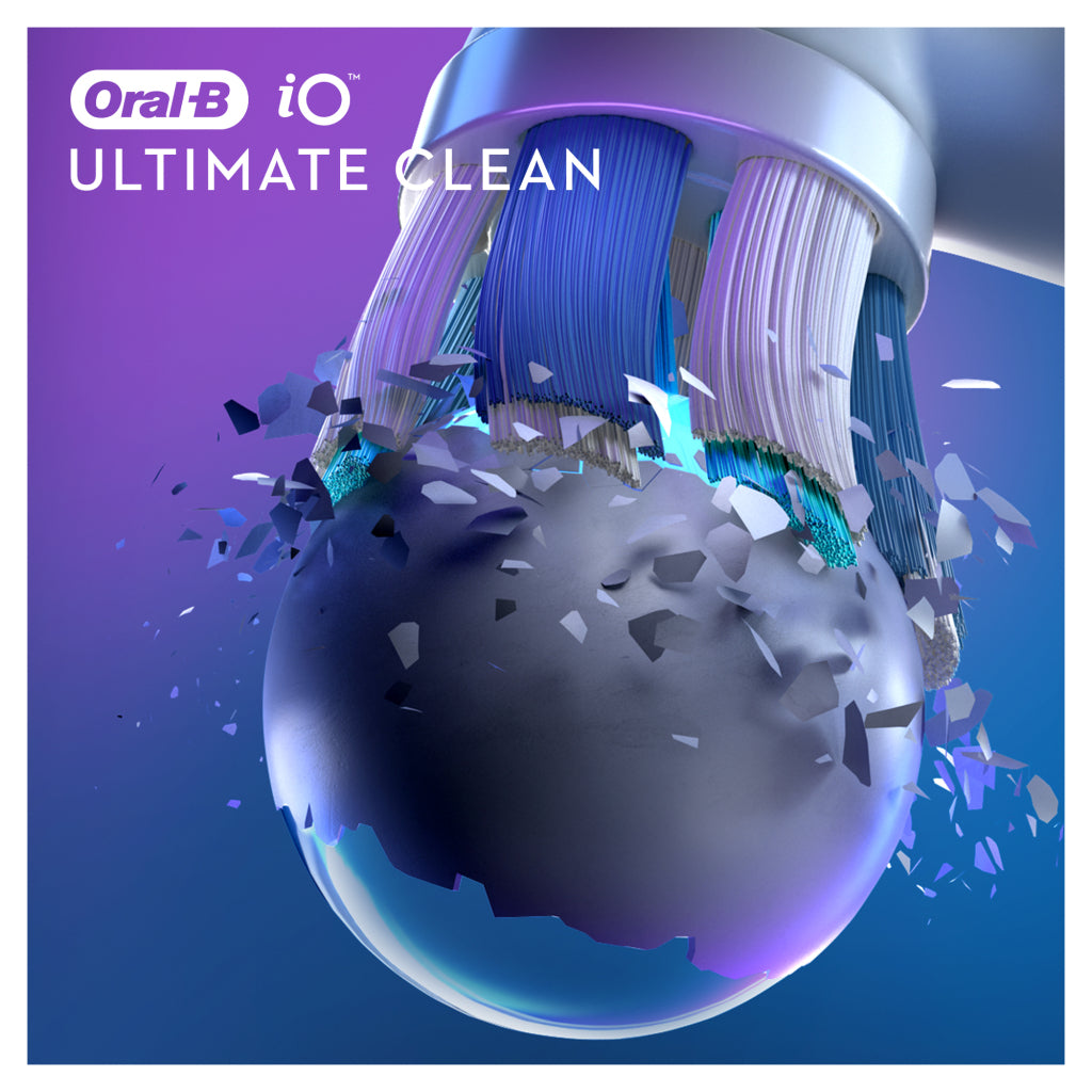 Oral-B io ultimate clean opzetborstels 2 stuks