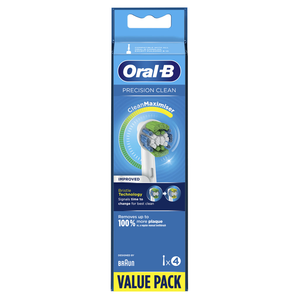Oral-B opzetborstel precision clean 4 stuks