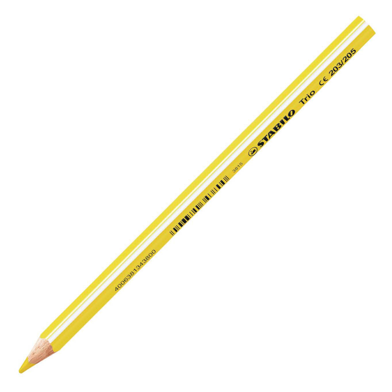 Stabilo trio thick - dik driekantig kleurpotlood - set 24 st.