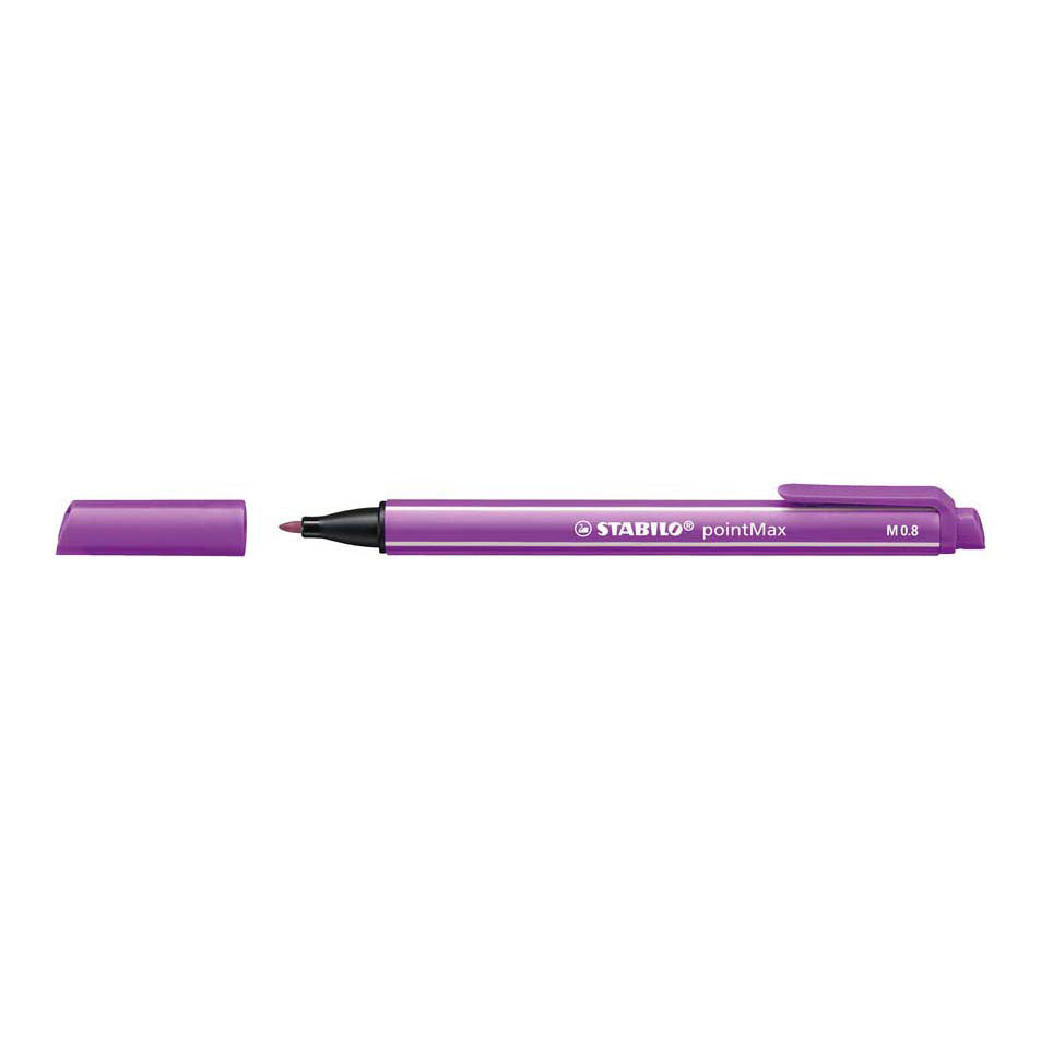 STABILO pointmax - hardtip fineliner - arty - set 15 stuks