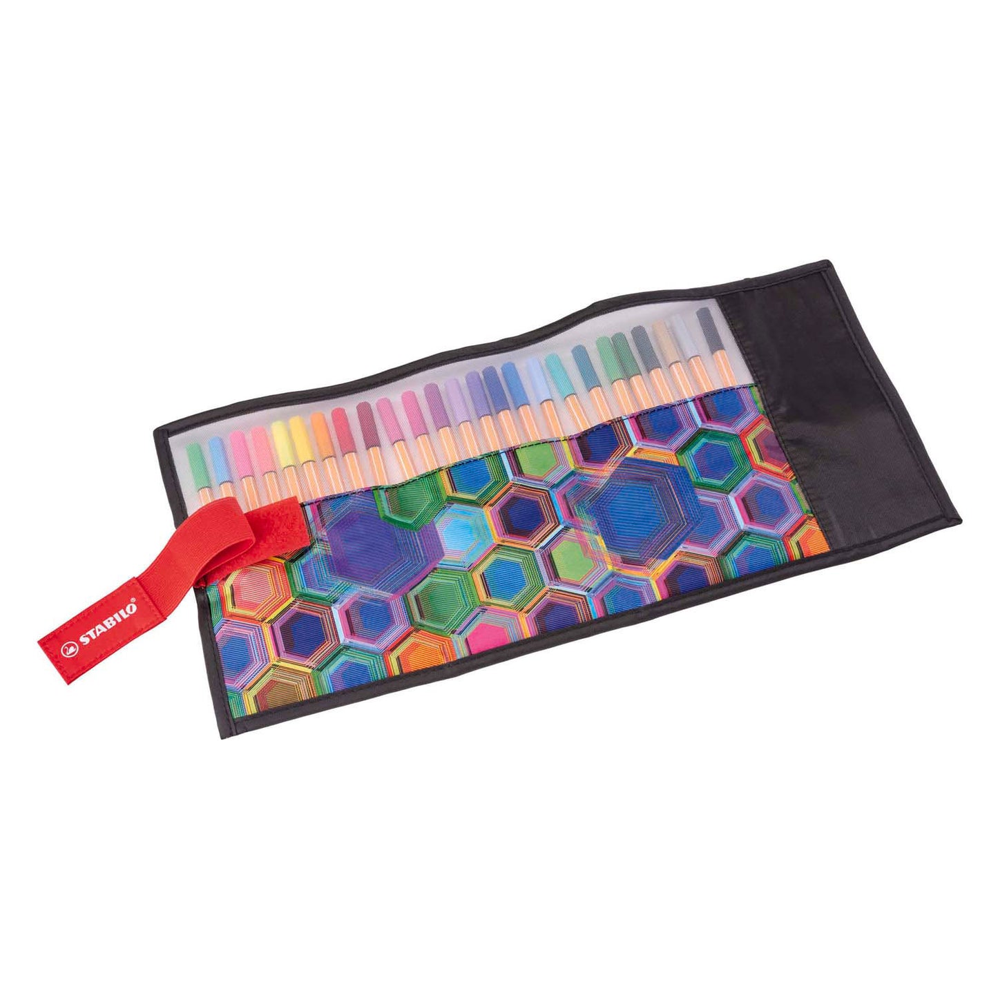 STABILO point 88 - fineliner 0,4 mm - rollerset - arty - etui met 25 kleuren