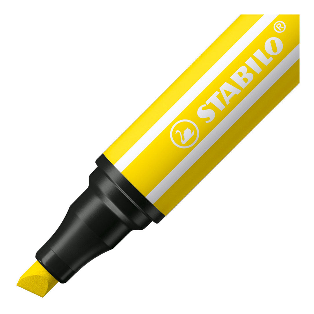 STABILO pen 68 max arty - viltstift met dikke beitelpunt - set 24 stuks