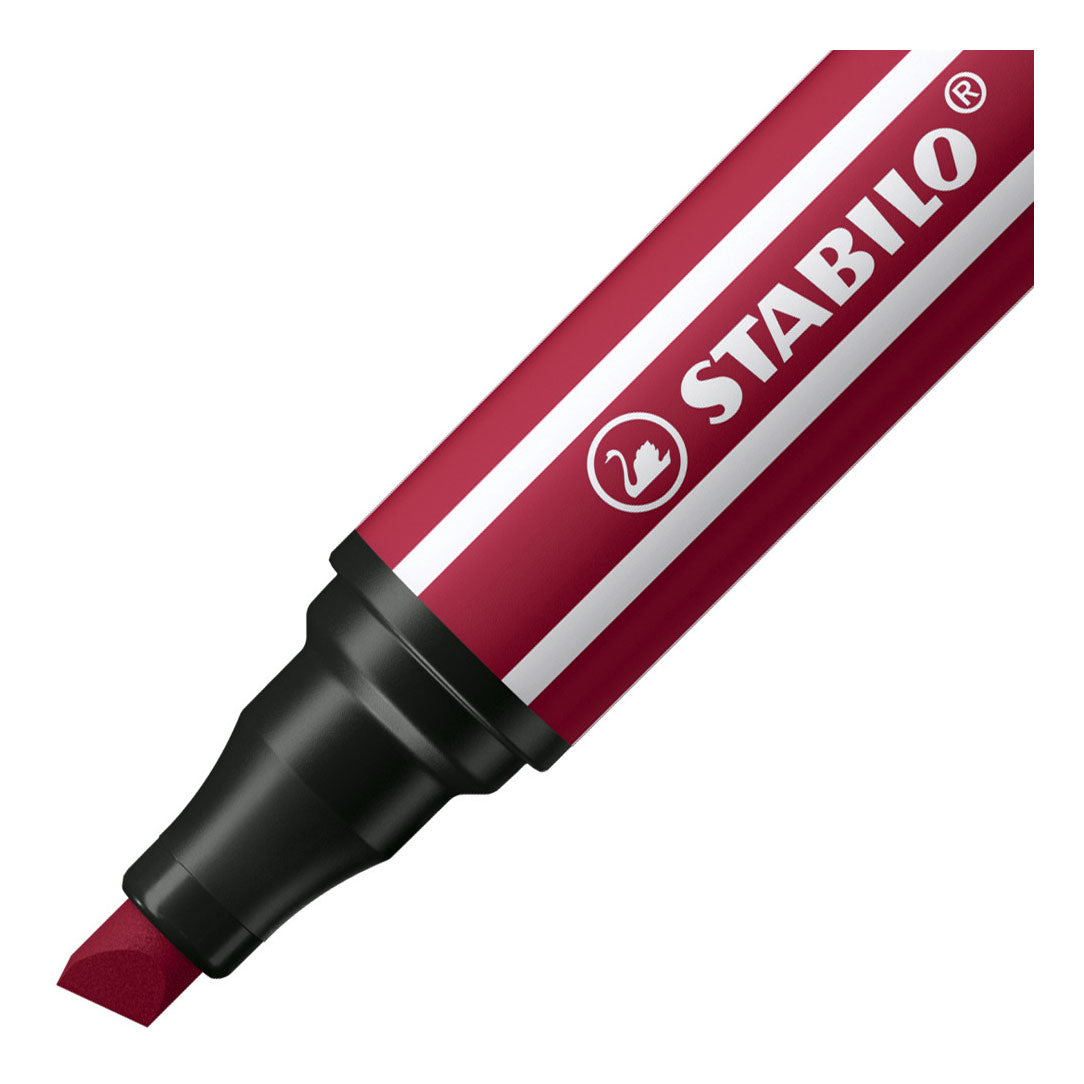 STABILO pen 68 max arty - viltstift met dikke beitelpunt - set 20 stuks