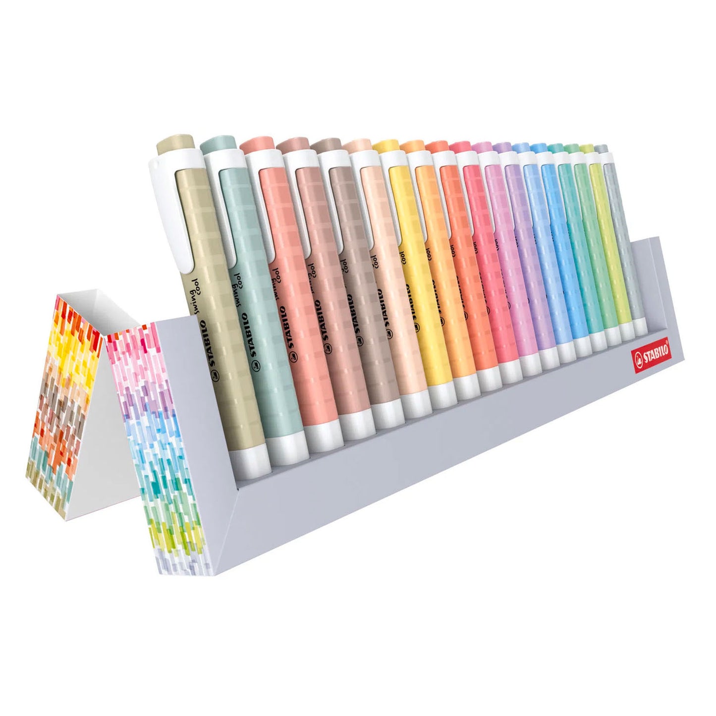 STABILO swing cool naturecolors bureau set markeerstiften - 18dlg.