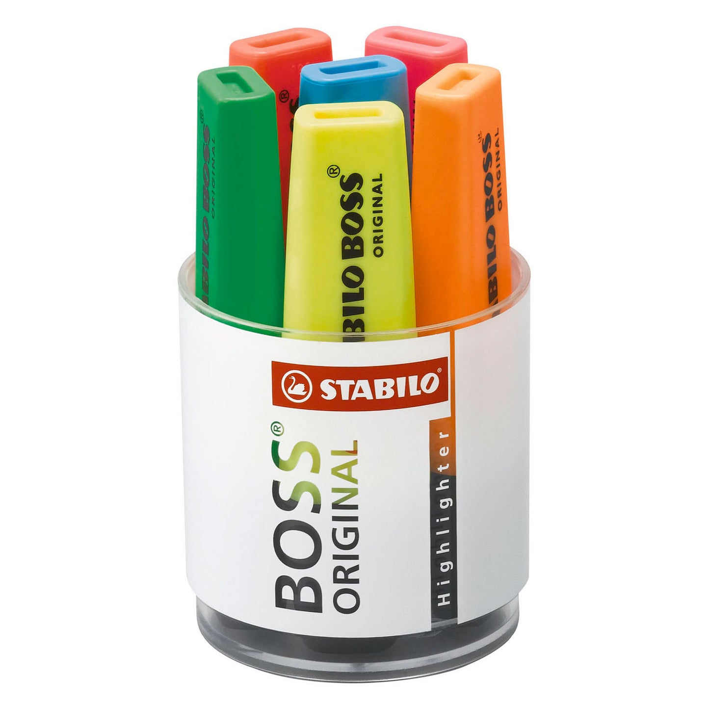 STABILO boss original markeerstfiten in doos - 6dlg.