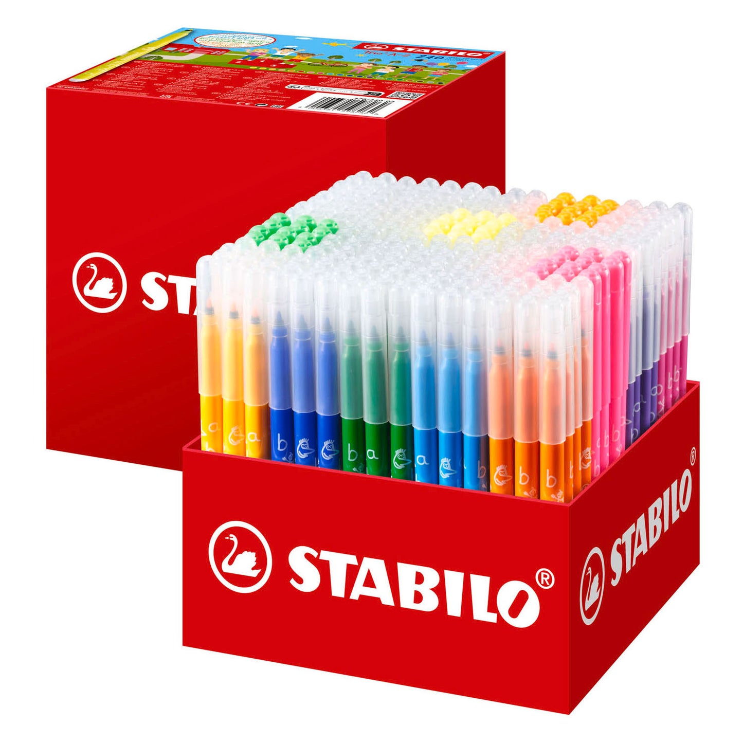 STABILO trio a-z viltstiften - 240dlg.