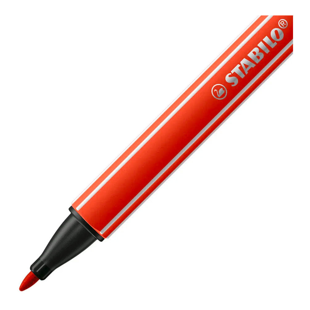 STABILO pointmax fineliners - ultramarijn, zwart, karmijnrood, groen