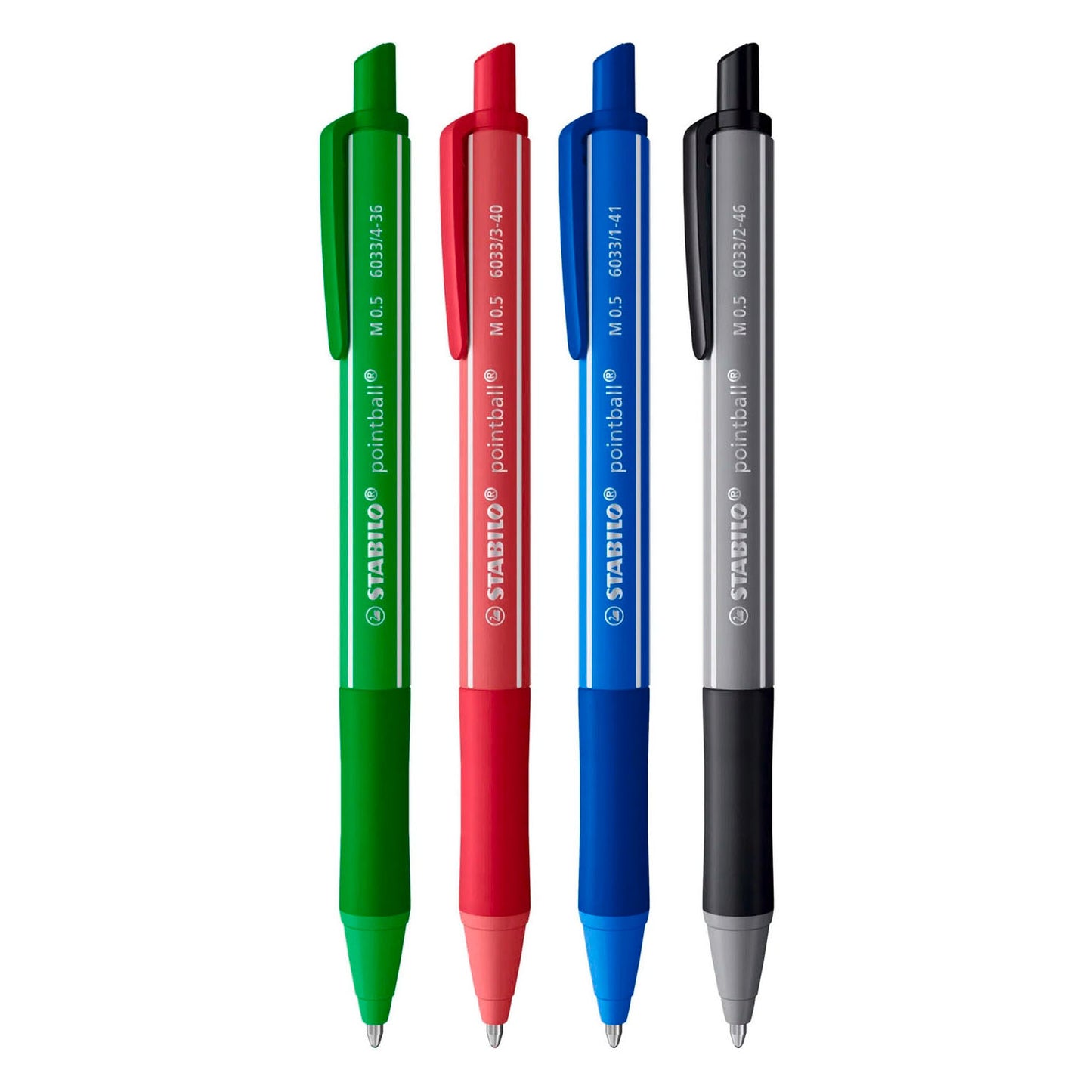 STABILO pointball colorful balpennen - 4dlg.
