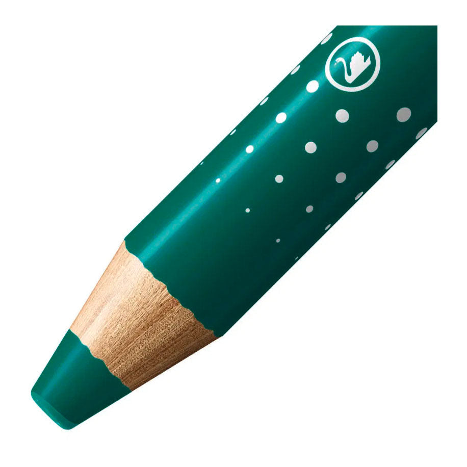 STABILO markdry set van 4 whiteboard potloden, puntenslijper en reinigingsdoekje