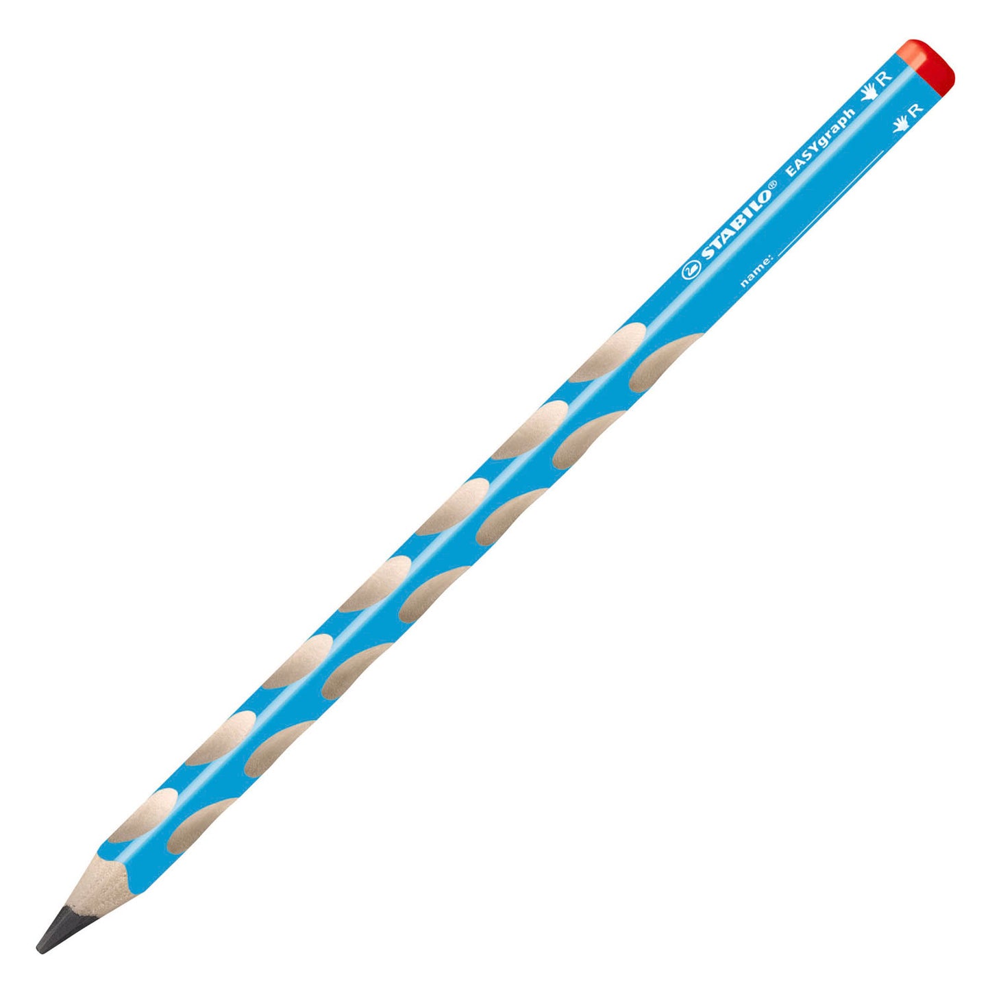 STABILO easygraph hb rechtshandige grafietpotloden licht blauw - 2st.