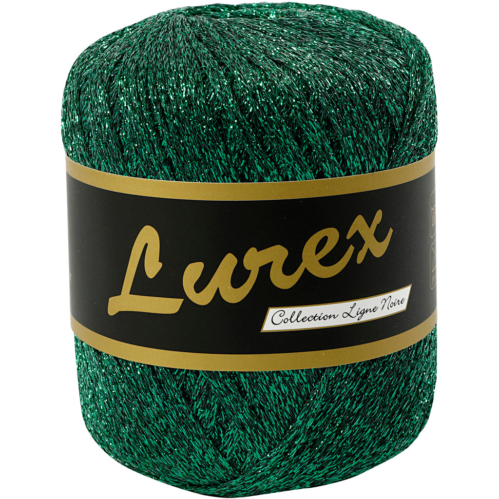 Creativ Company Https: www.cchobby.nl lurex-glitter-garen-l-160-m-groen-25-gr-1-bol