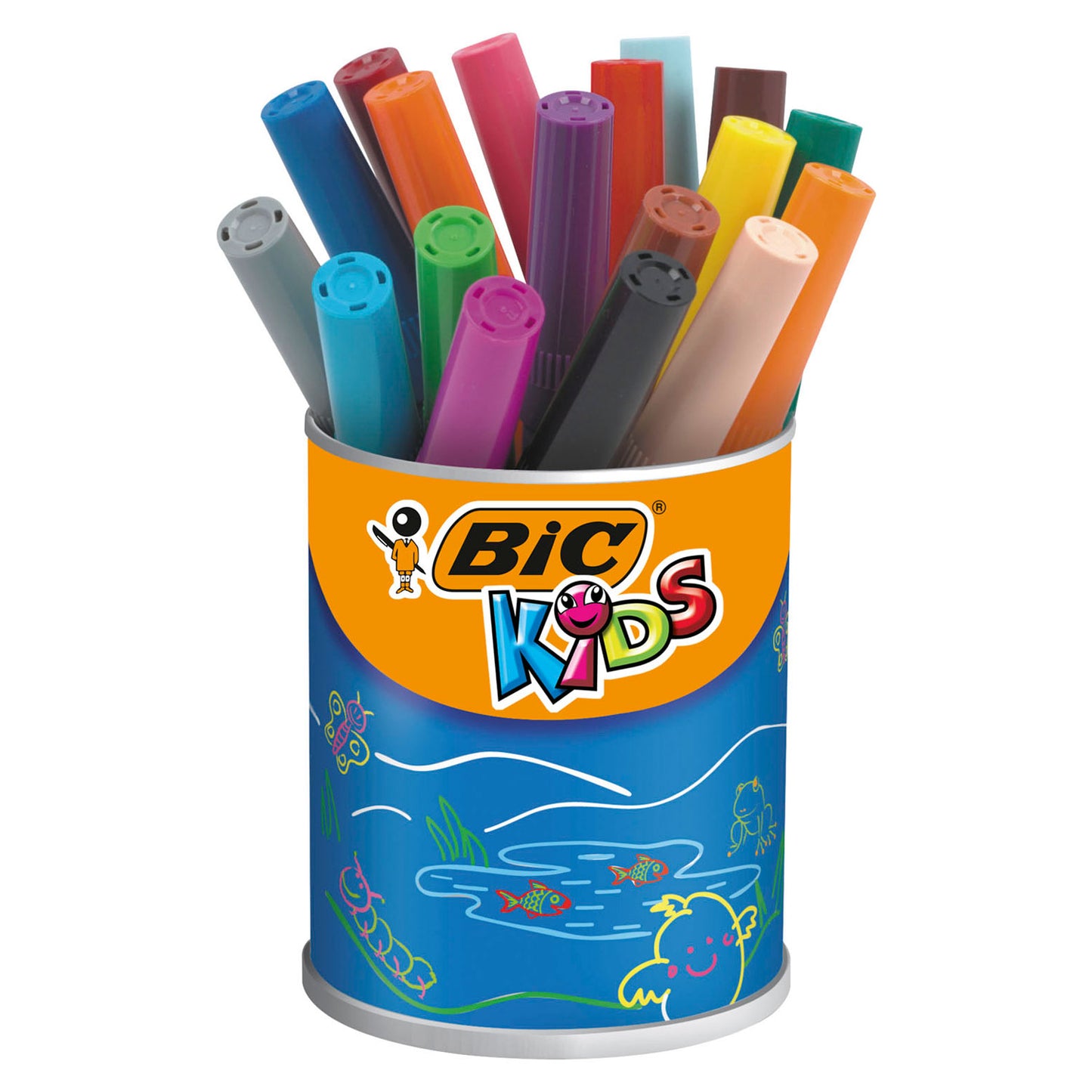 BIC kids visacolor xl, 18st.