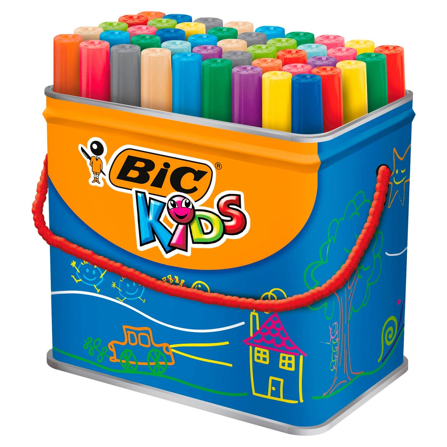 BIC kids visacolor xl, 48st.