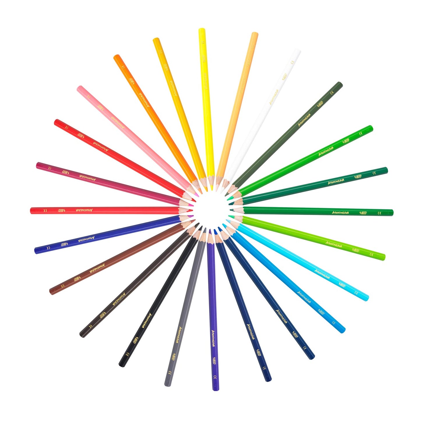 BIC kids aquacouleur, 24st.