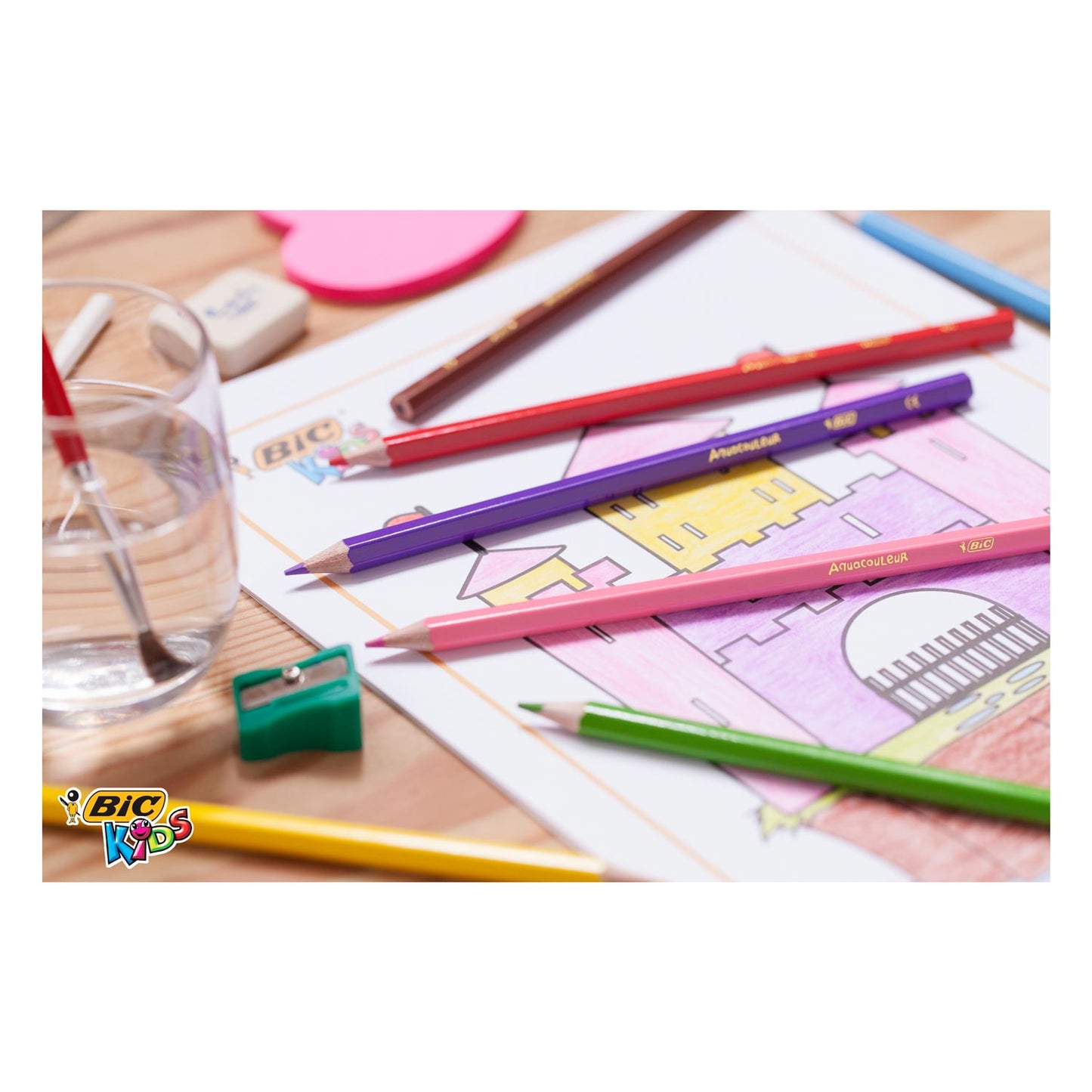 BIC kids aquacouleur, 24st.