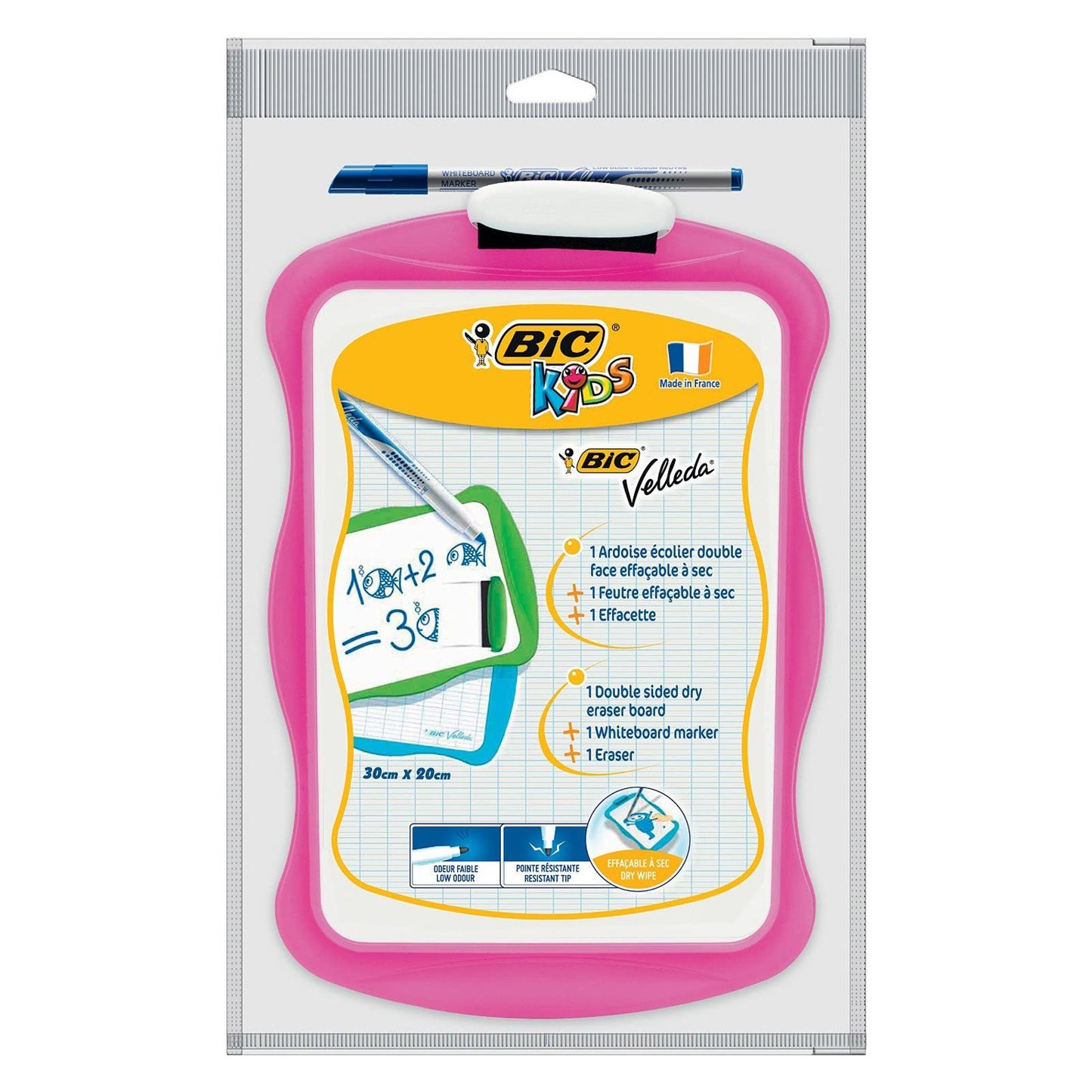 BIC velleda whiteboard met wisser en marker