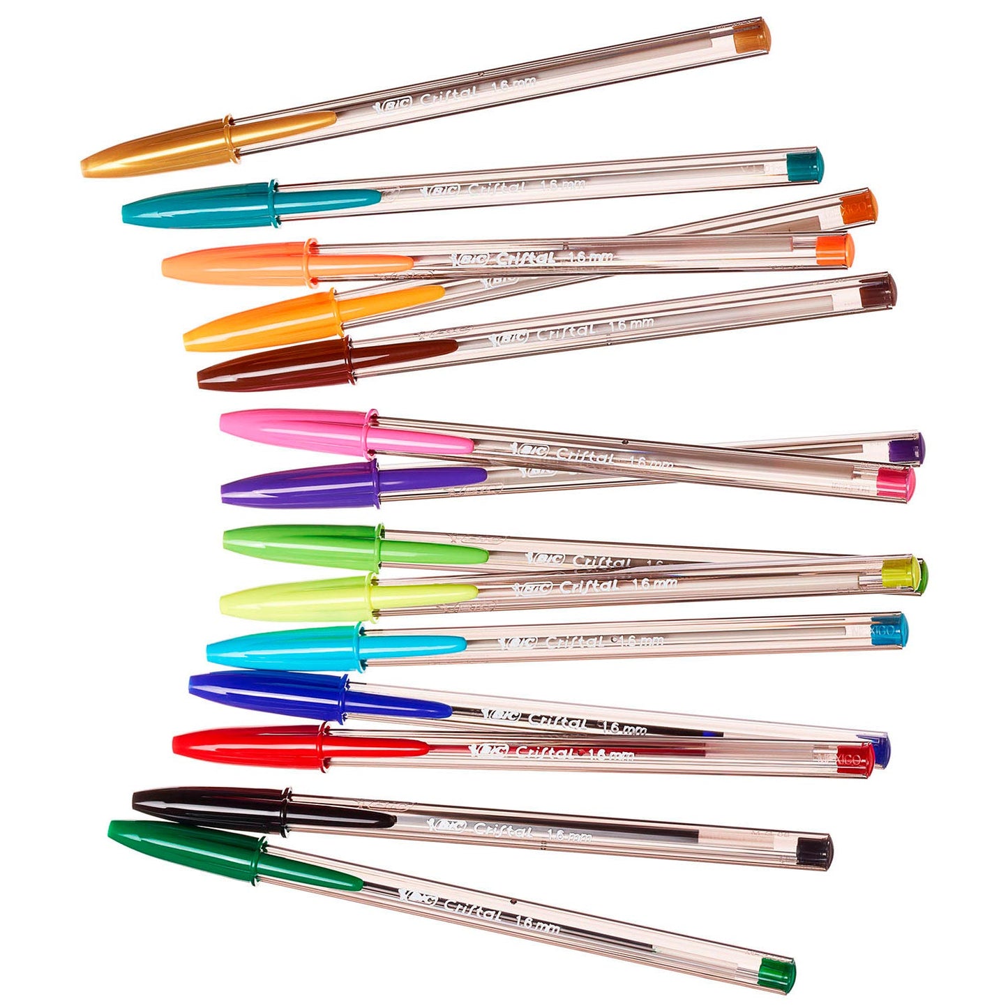 BIC cristal balpennen, 15st.