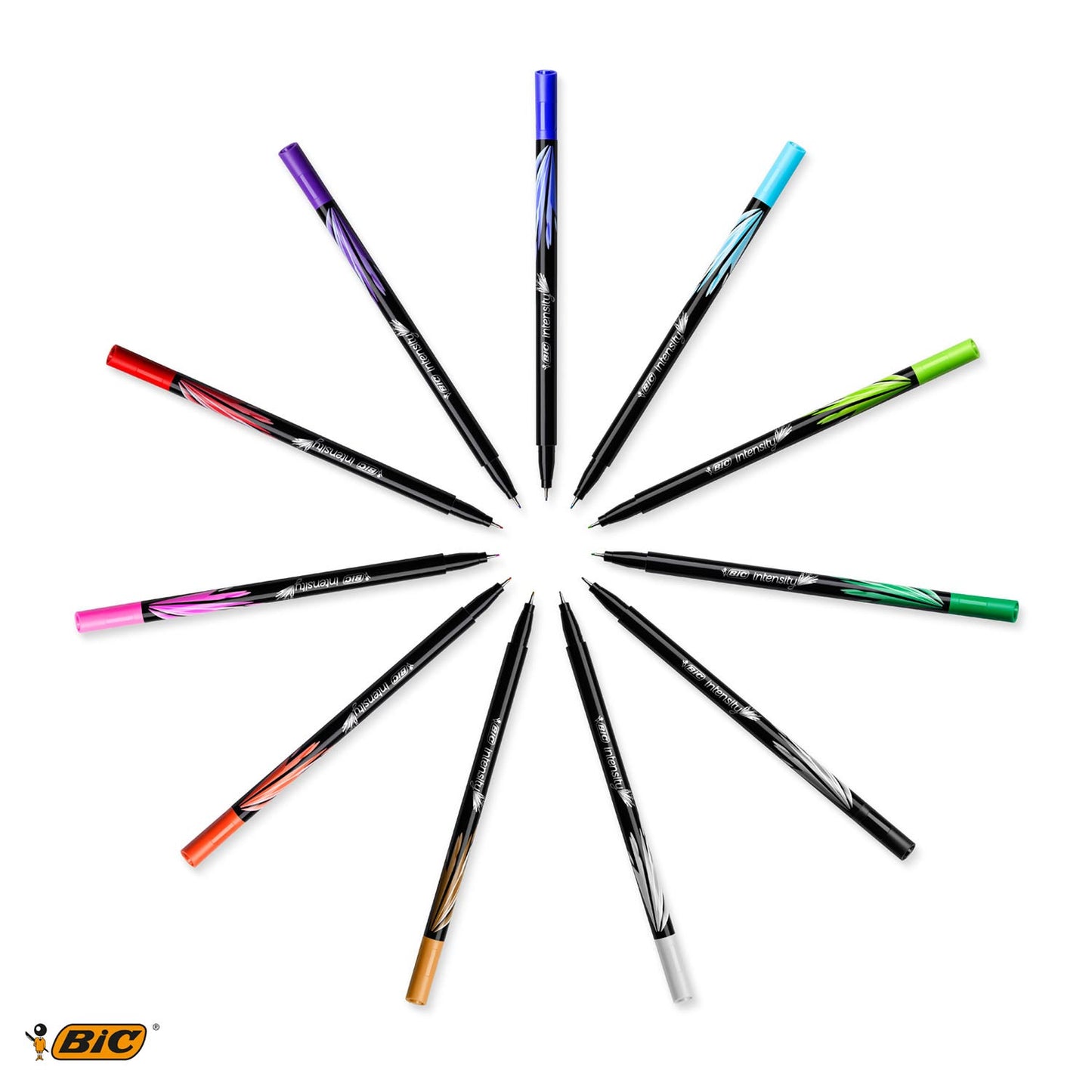 BIC intensity fineliners pastel, 12st.