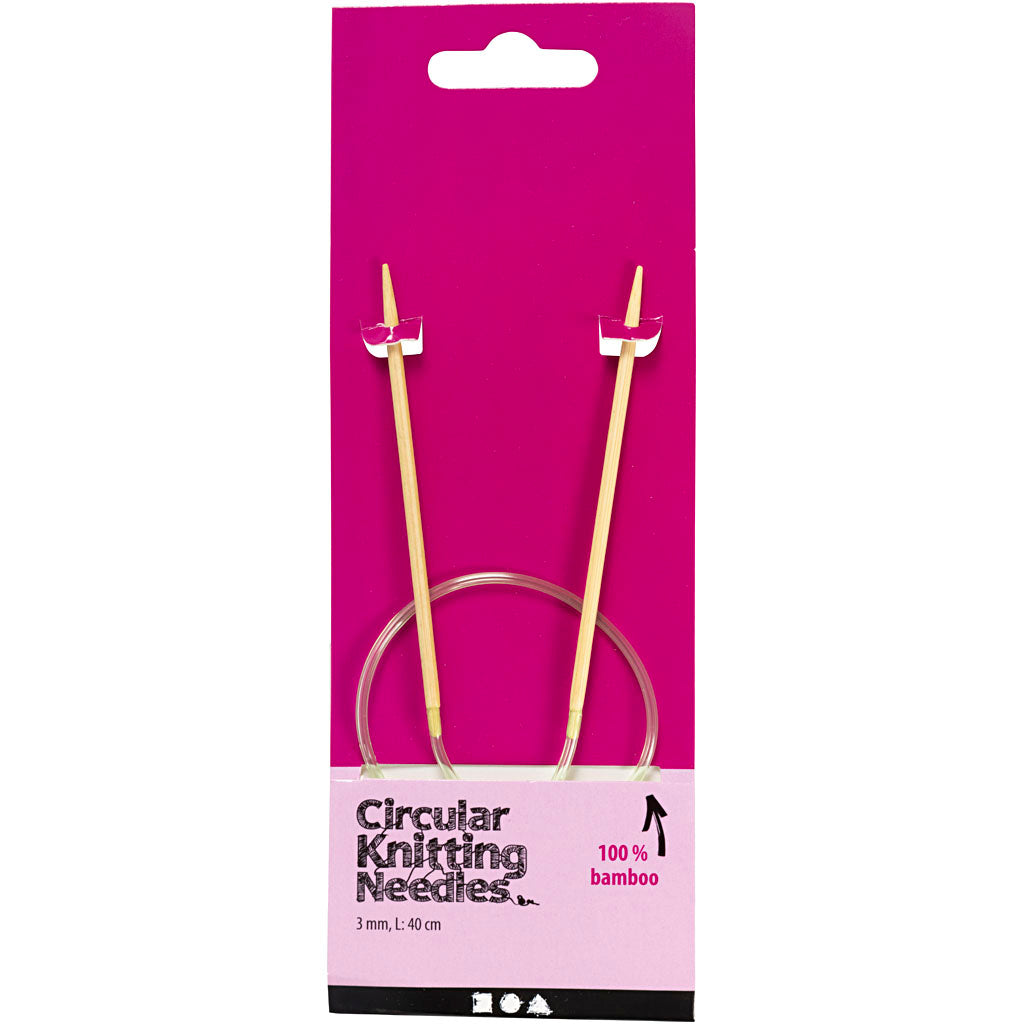 Creativ Company Https: www.cchobby.nl rond-breinaalden-l-40-cm-afm-3-mm-1-stuk