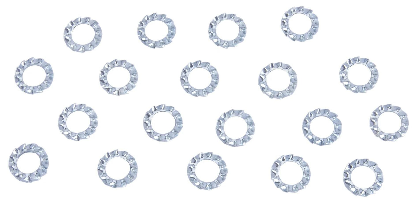 Dresselhaus fächerscheibe fan disks form a din 6798, d=6mm, 20 pcs.