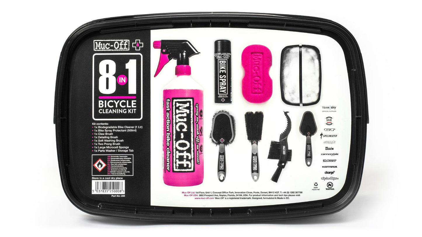 Muc-Off 8-In-One Bike Cleaning Kit - 424605
