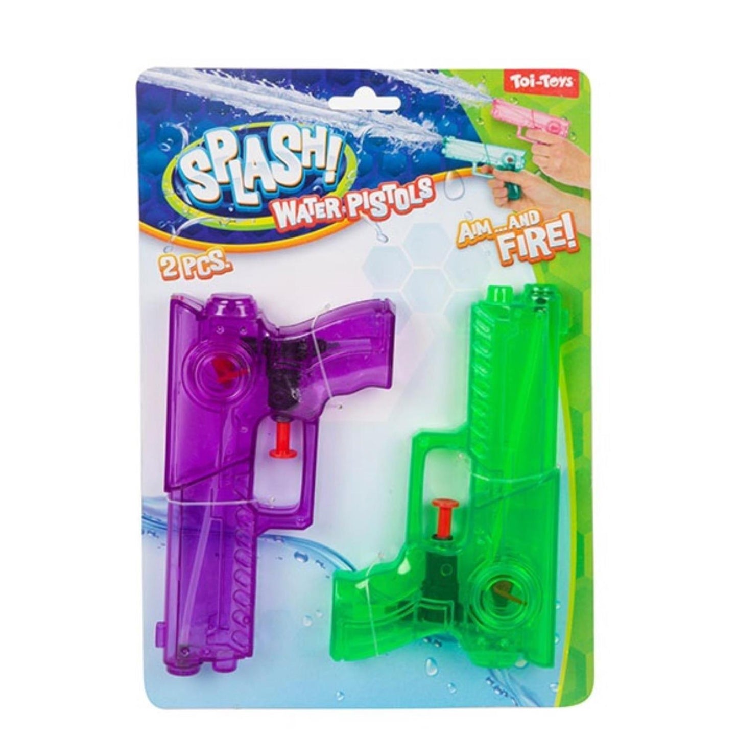 Toi-Toys Toi toys waterpistool set a 2 stuks