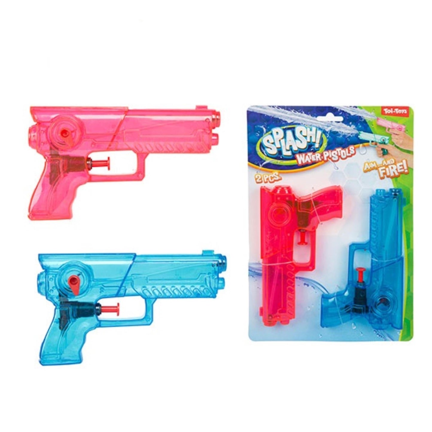 Toi-Toys Toi toys waterpistool set a 2 stuks