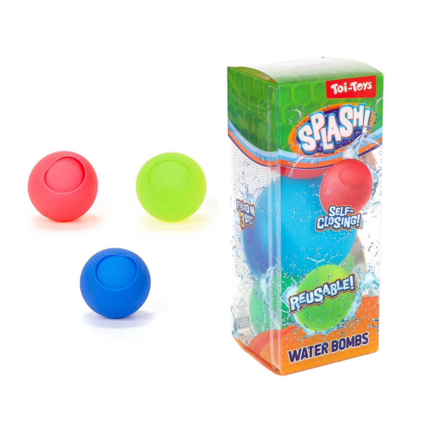 Toi-Toys Toi toys splash waterballon herbruikbaar