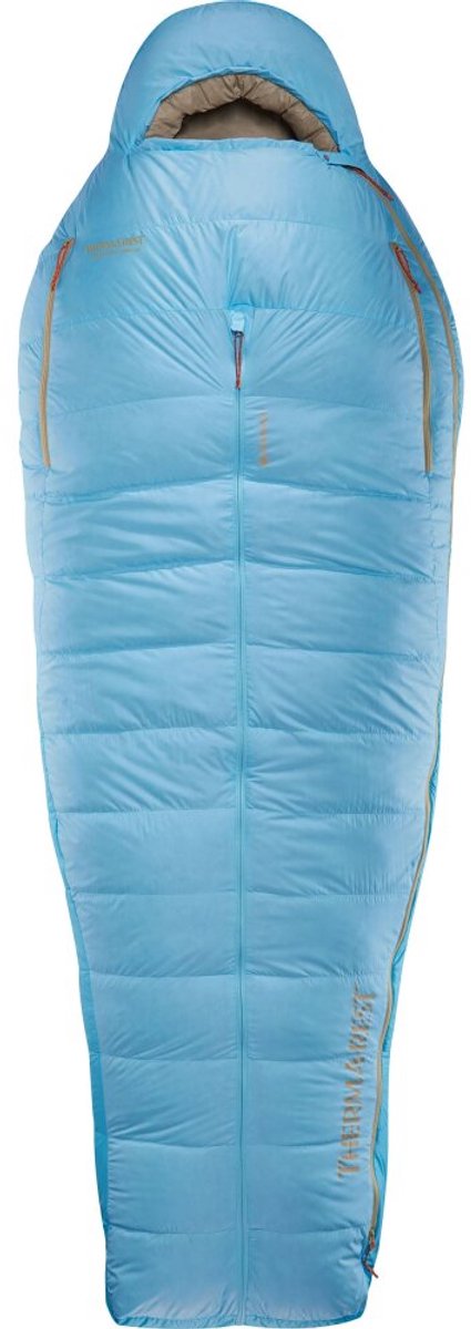Therm-a-Rest - slaapzak - slapen - kamperen - outdoor - boost 650 20f -6c regular - morning blue