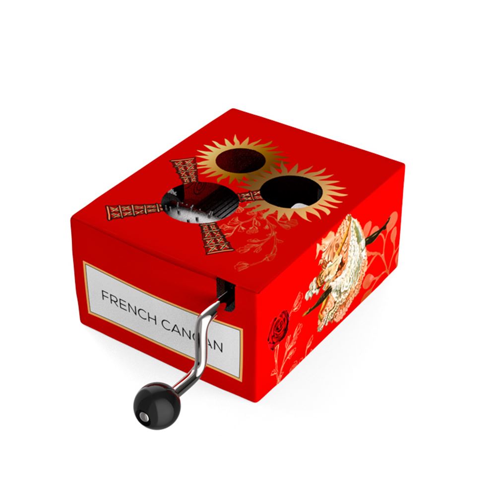 Handraaimuziekje: French Cancan.