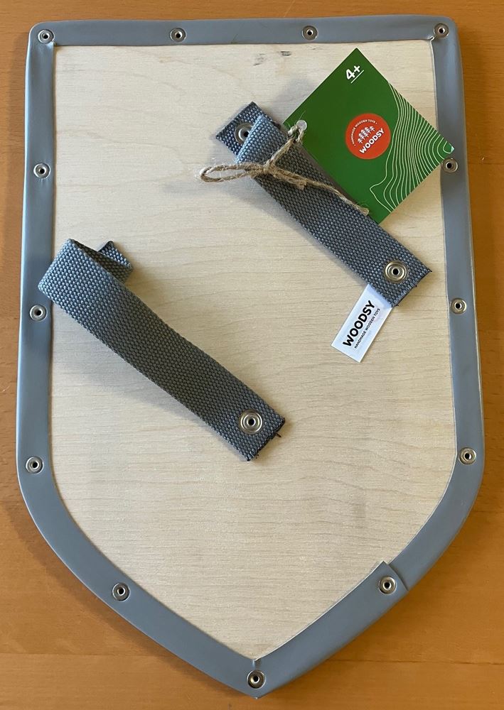 Woodsy Houten schild Draak groen. 26x39