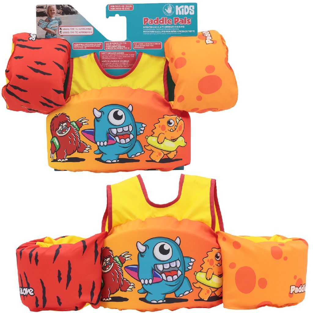 Paddle Pal Zwemvest Monsters, 3-6 Jaar
