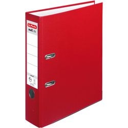 Abi Ordner maxfile protect herlitz a4 80 mm rug rood