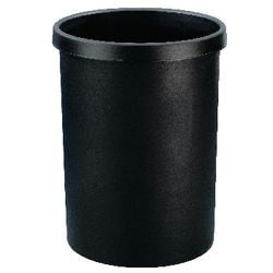 Prullenbak Helit 30 liter zwart
