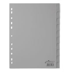 Tabbladen Durable A4 grijs