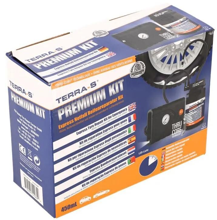AUTOSTYLING SEEHASE reifenpannen-set terra s tire tensioning kit terra s premium